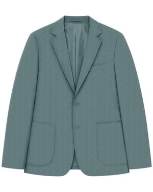 Percival Tailored Woven Blazer - Green