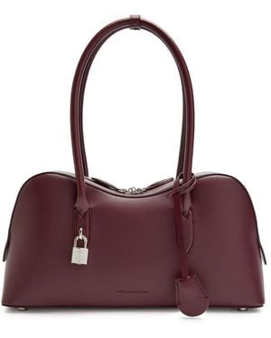 Stella McCartney Stella Ryder Medium Faux Leather Shoulder Bag - Purple