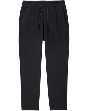 Les Deux Patrick Straight-Leg Twill Trousers - Blue