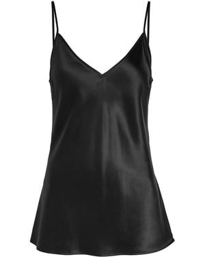 JOSEPH Clea Silk Top - Black