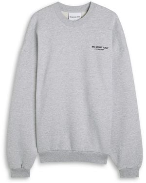 MKI Miyuki-Zoku Design Studio Cotton-Blend Sweatshirt - Grey