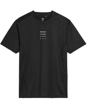 Represent 247 Trail Stretch-Jersey T-Shirt - Black