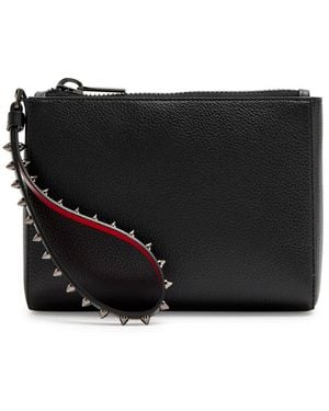Christian Louboutin Cabata Mini Leather Pouch - Black