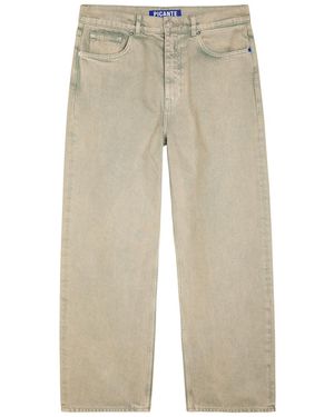 Picante V308 Relaxed Straight-Leg Jeans - Natural