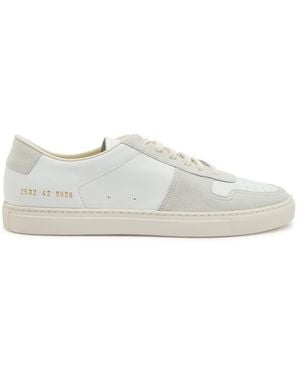 Common Projects Bball Panelled Leather Trainers - White