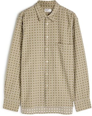 Universal Works Embroidered Woven Shirt - Natural