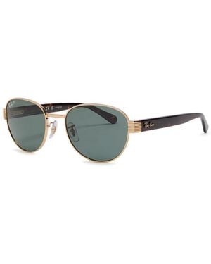 Ray-Ban Round-Frame Sunglasses - Brown