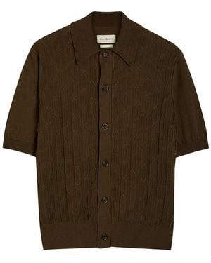 Oliver Spencer Rossell Cotton-Knit Cardigan - Brown