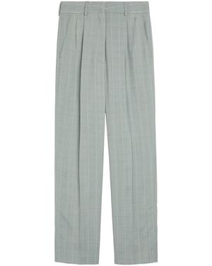 Blazé Milano Fox Striped Woven Trousers - Grey