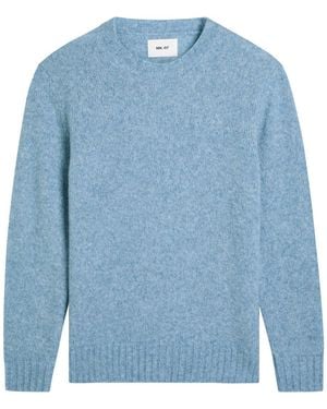 NN07 Knit Wool-Blend Jumper - Blue