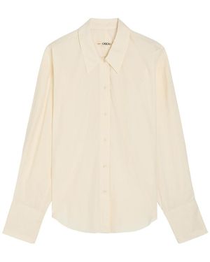 OSSOU Ridge Cotton Shirt - White