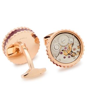 Tateossian Skeleton Cufflinks - White