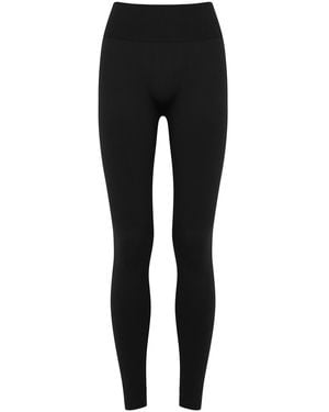 Wolford Perfect Fit Stretch-Jersey Leggings - Black