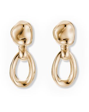 AGMES Sacha 18K Vermeil Earrings - Metallic
