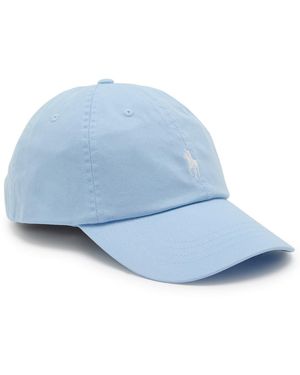 Polo Ralph Lauren Logo-Embroidered Cotton Cap - Blue