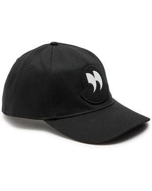 Moncler Horn Cotton Cap - Black