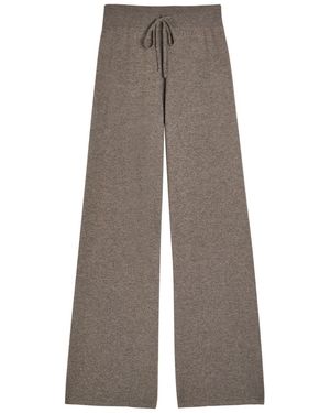 Lisa Yang Sofi Wide-Leg Cashmere Pants - Brown