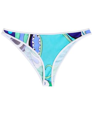 PUCCI Printed Bikini Briefs - Blue