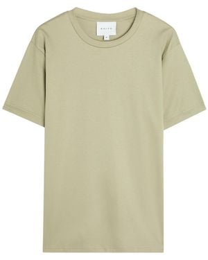 Raith Crew-Neck Cotton T-Shirt - Green