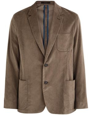 Paul Smith Corduroy Blazer - Brown