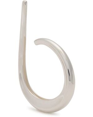 Nina Gordon High Beam Sterling Ear Cuff - White