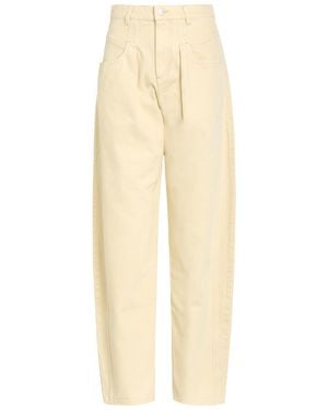 Isabel Marant Lisha Barrel-Leg Jeans - Natural
