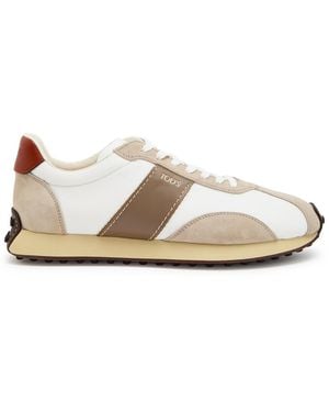 Tod's Sportivo Active 26L Panelled Satin-Twill Trainers - White