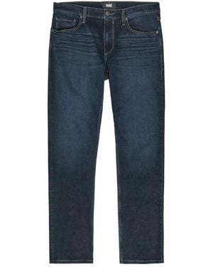 PAIGE Federal Slim Straight-Leg Denim Jeans - Blue