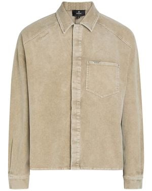 Represent Sierra Corduroy Overshirt - Natural