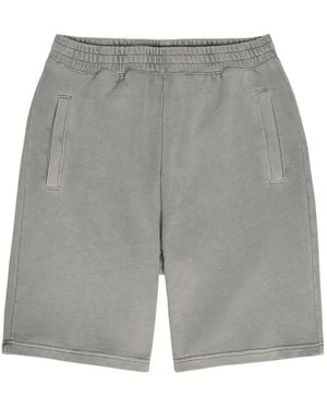 Carhartt Nelson Logo Cotton Shorts - Grey