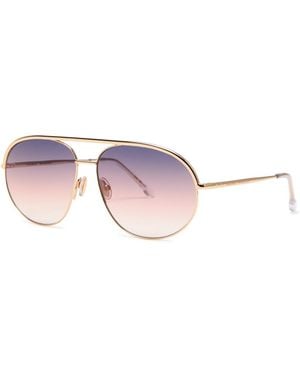 Isabel Marant Aviator-Style Sunglasses - Pink
