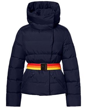 Goldbergh Bufera Belted Shell Ski Jacket - Blue