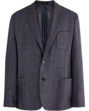 Paul Smith Wool-Blend Blazer - Blue