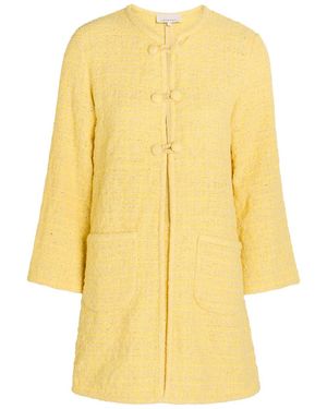 LIBEROWE Agnes Tweed Mini Dress - Yellow