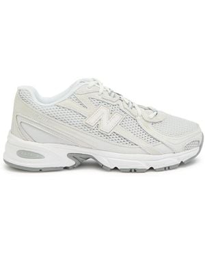 New Balance 740 Panelled Mesh Trainers - White