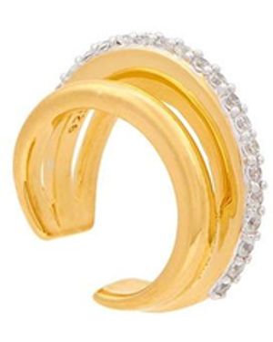 Missoma Celestial 18Kt-Plated Vermeil Ear Cuff - White