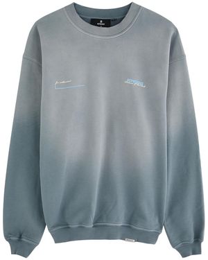 Represent Patron Of The Club Cotton Sweatshirt - Blue