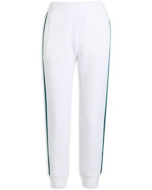 Varley The Slim Stripe 26 Stretch-Jersey Joggers - White