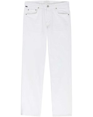 Citizens of Humanity Elijah Relaxed Straight-Leg Jeans - White
