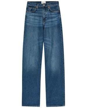 Reformation Cary Wide-Leg Jeans - Blue