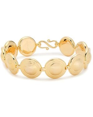 LIE STUDIO The Liv 18Kt-Plated Bracelet - White