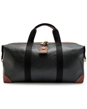 Mulberry Heritage Medium Pebbled Leather Clipper Bag - Black
