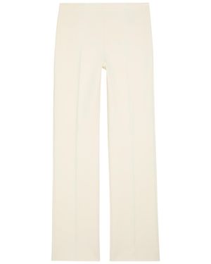 Another Tomorrow Straight-Leg Jersey Pants - Natural