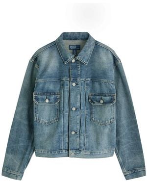 Polo Ralph Lauren Field Trucker Denim Jacket - Blue