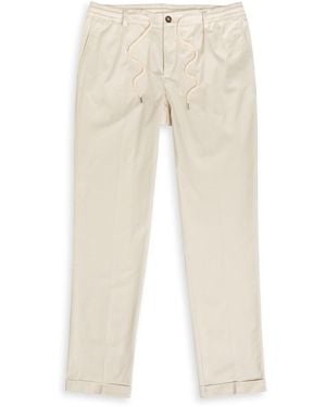 Aurélien Urban Stretch-Cotton Trousers - Natural