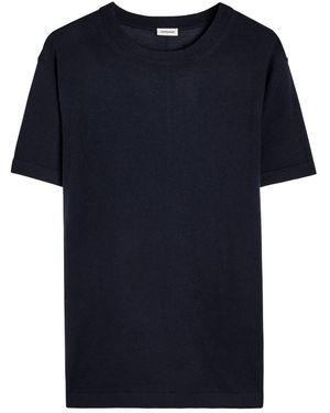 L'Estrange Knitted T-Shirt - Blue