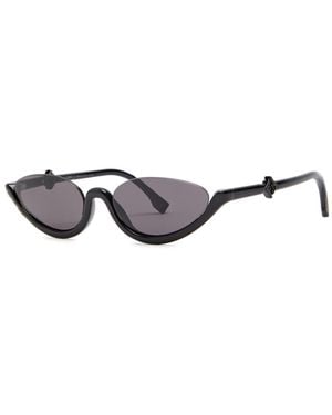 Fendi Oval-Frame Sunglasses - Black