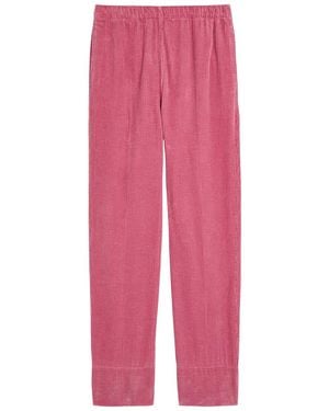 American Vintage Padow Straight-Leg Corduroy Pants - Pink