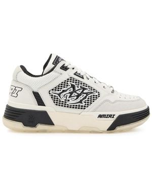 Amiri Ma-94 Panelled Leather Trainers - White