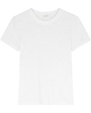 American Vintage Sonoma Slubbed Cotton T-Shirt - White